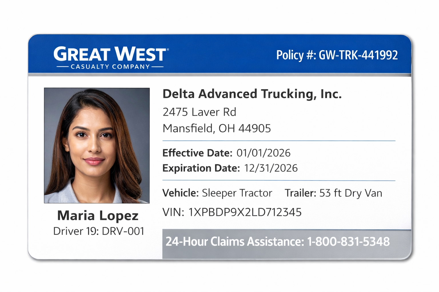Work Card Drove BackOfficeFleet